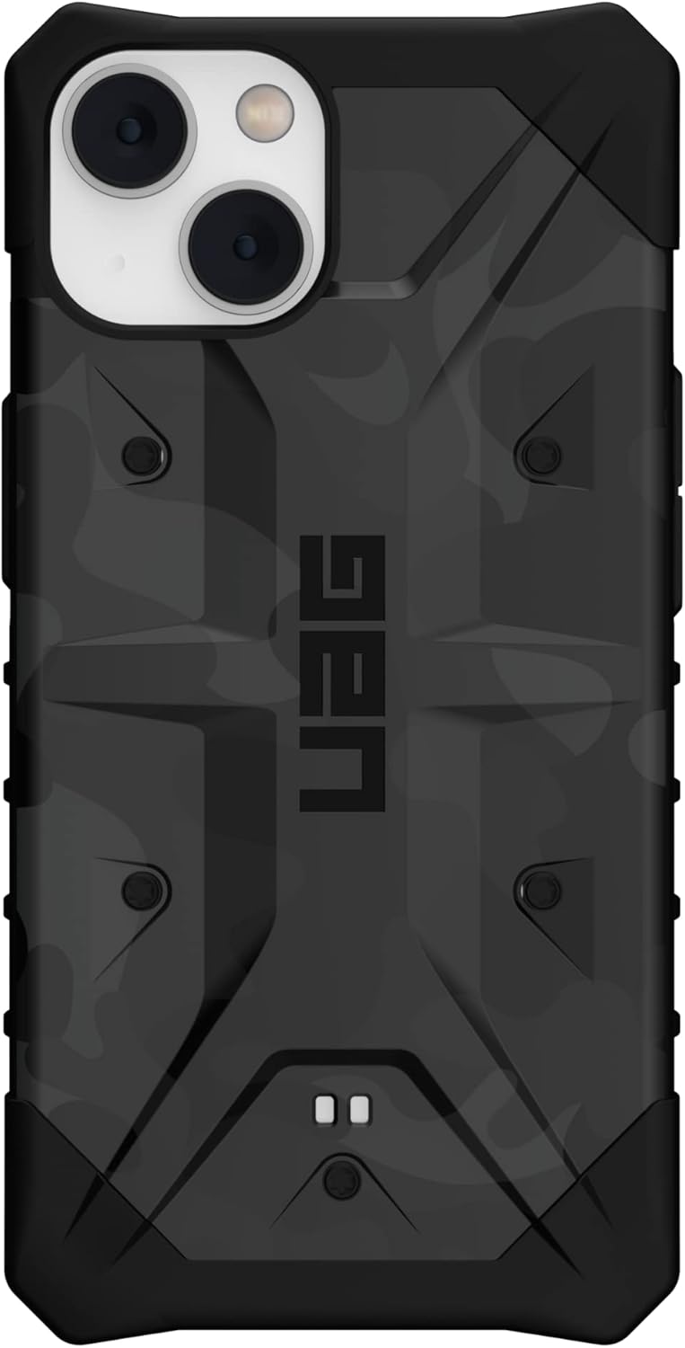 URBAN ARMOR GEAR UAG Designed for iPhone 14 Case Midnight Camo 6.1" Pathfinder SE Slim Lightweight Shockproof Dropproof Rugged Protective Cover Compatible with Wireless Charging