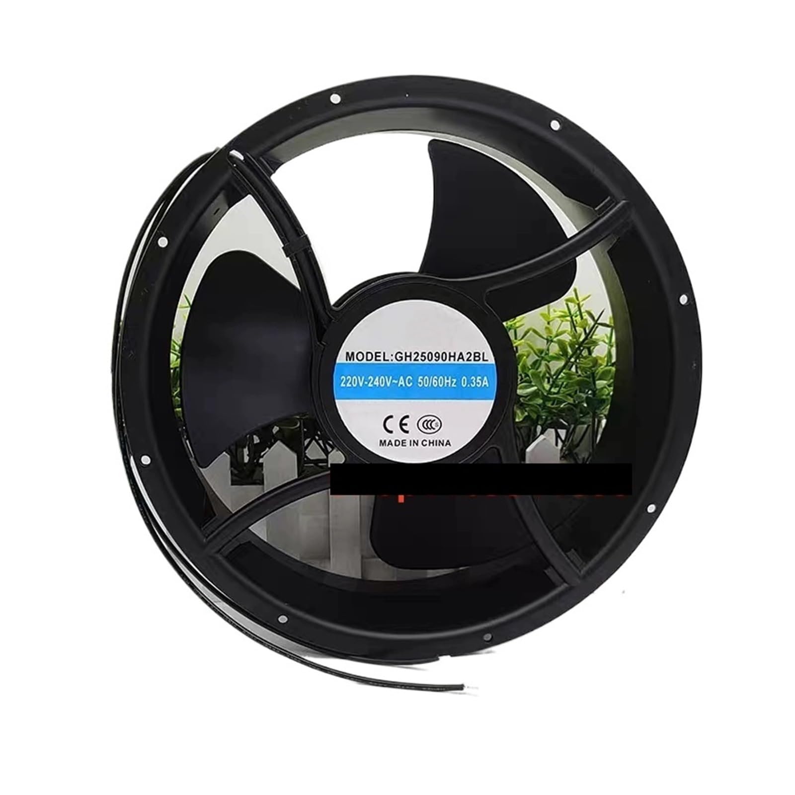 YMUGUEGH Fan GH25090HA2BL AC220-240V 0.35A(3-leaf)