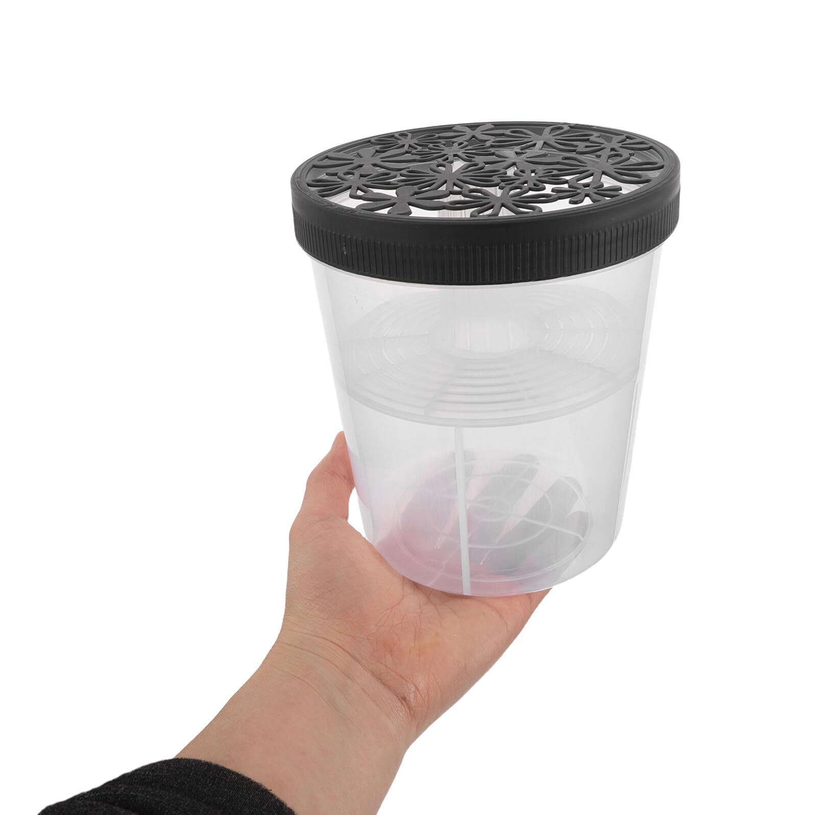 Scatola Deumidificatore Riutilizzabile in Plastica 6 Pezzi Nero