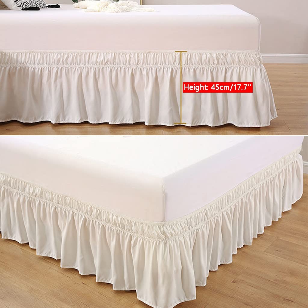Tutamaz Volant Bedhoes, elegante bedrok met ruches, wikkelrok, bedrok