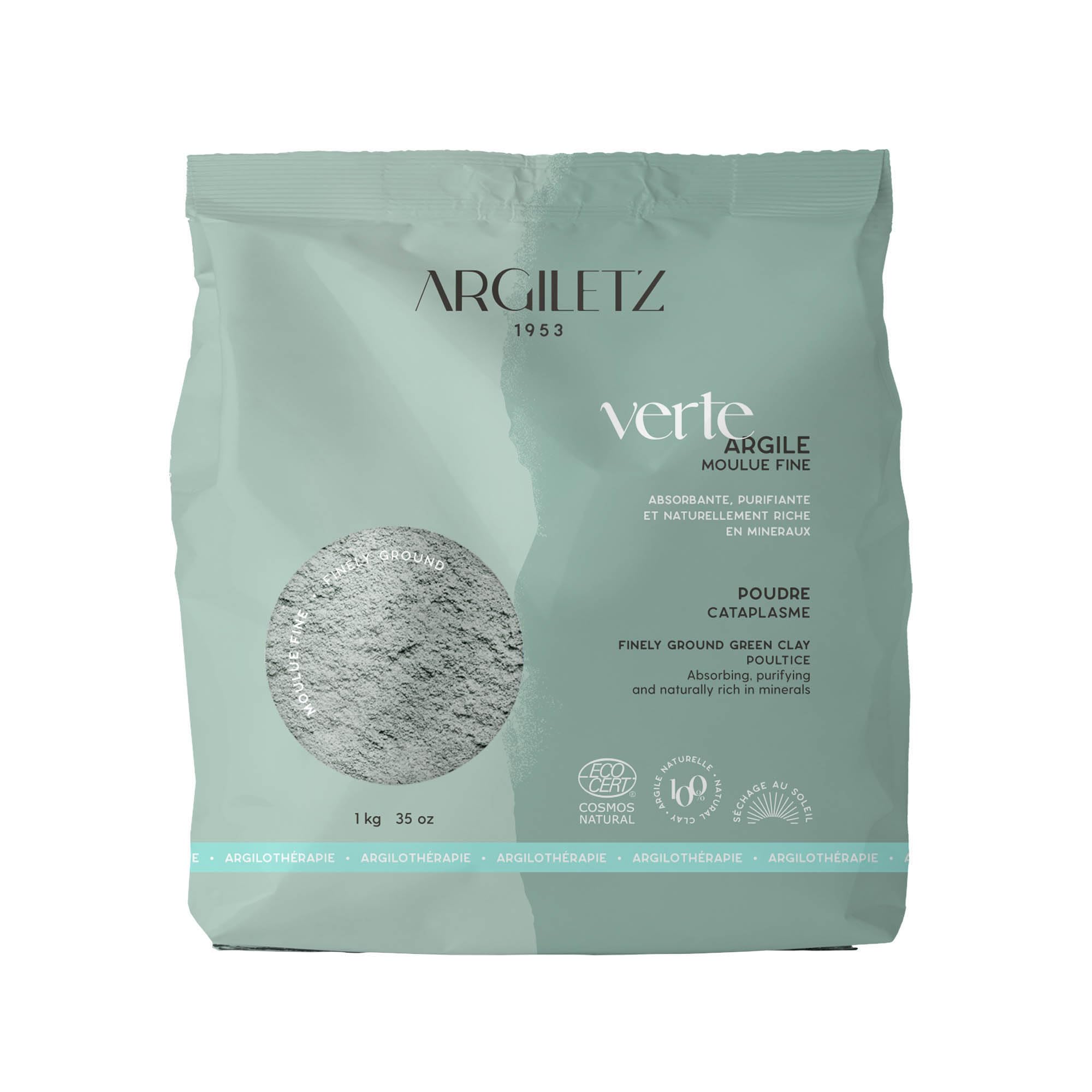 Argiletz Finely Ground Green Clay 1Kg