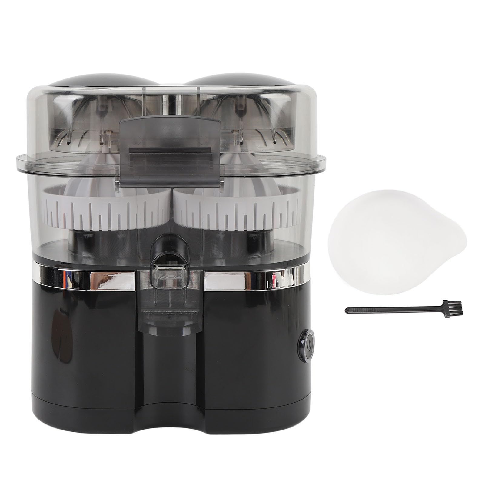 HEEPDD Dual Head Electric Citrus Juicer, 100W 15000RPM Portable Compact Lemon Squeezer Practical Powerful Dual Head Electric Citrus Juicer for Orange Lemon Lime Kiwi Grapefruit (US Plug 110V)