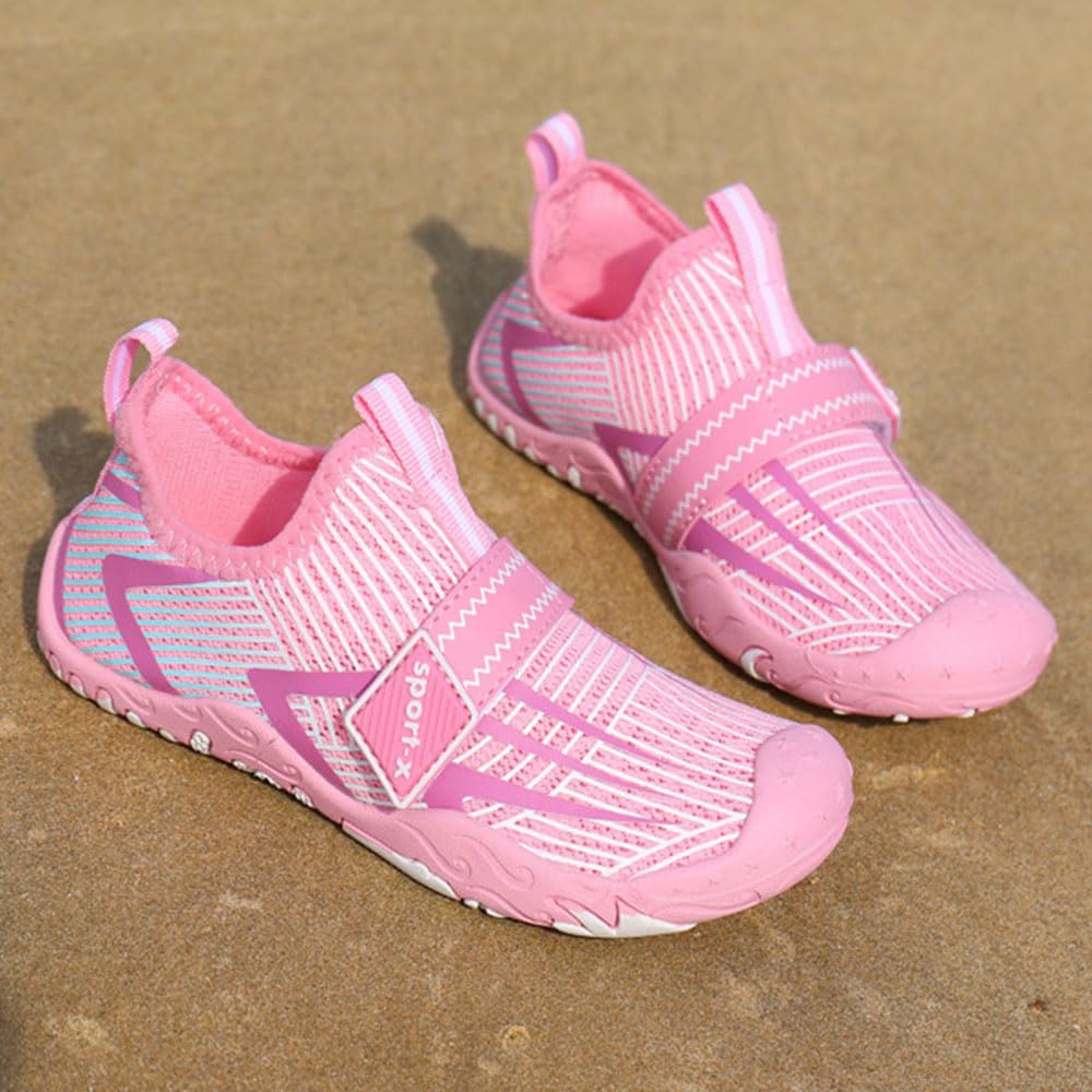 Mateju Zapatos de Agua Niño Niña Moda Escarpines Zapatos de Natación de Verano // Zapatillas de Agua Playa Antideslizantes Secado Rápido Surf Deportes Acuáticos Snorkel