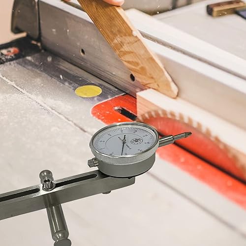 Miniatura 6 de Indicador de esfera de sierra de mesa, plantilla de alineación de valla de sierra de mesa, calibrador de sierra de mesa ajustable con indicador de