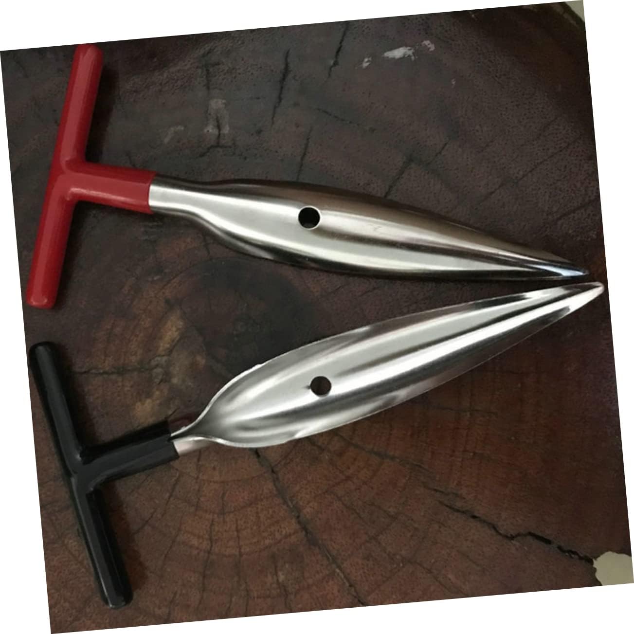 4pcs Stainless Steel Coconut Opener Tool Ergonomic Coconut Drill for Quick and Opening Kitchen Gadget for Home Use Silver