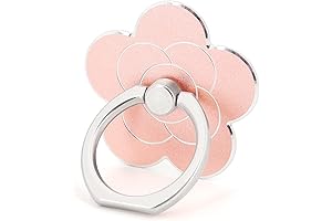 Pop Sockets Under $5: Rose Gold Flower Finger Ring Grip