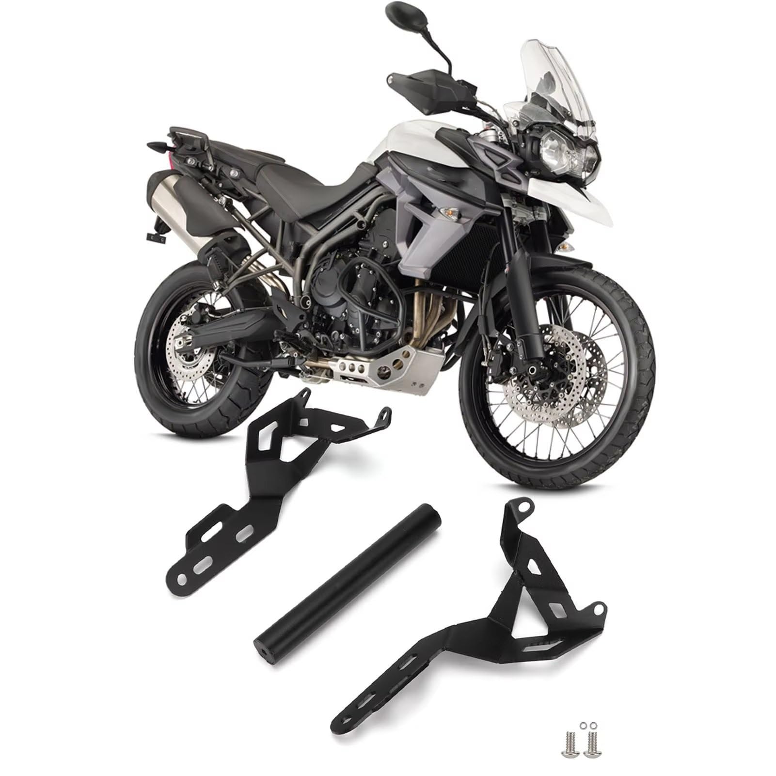 Moto GPS Staffa Navigazione Per Triumph Per Tiger 800 Per XCX Per XRX 2015 2016 2017 Moto Supporto Del Telefono GPS Stand Bar Accessori Supporto Per Navigatore GPS Per Moto