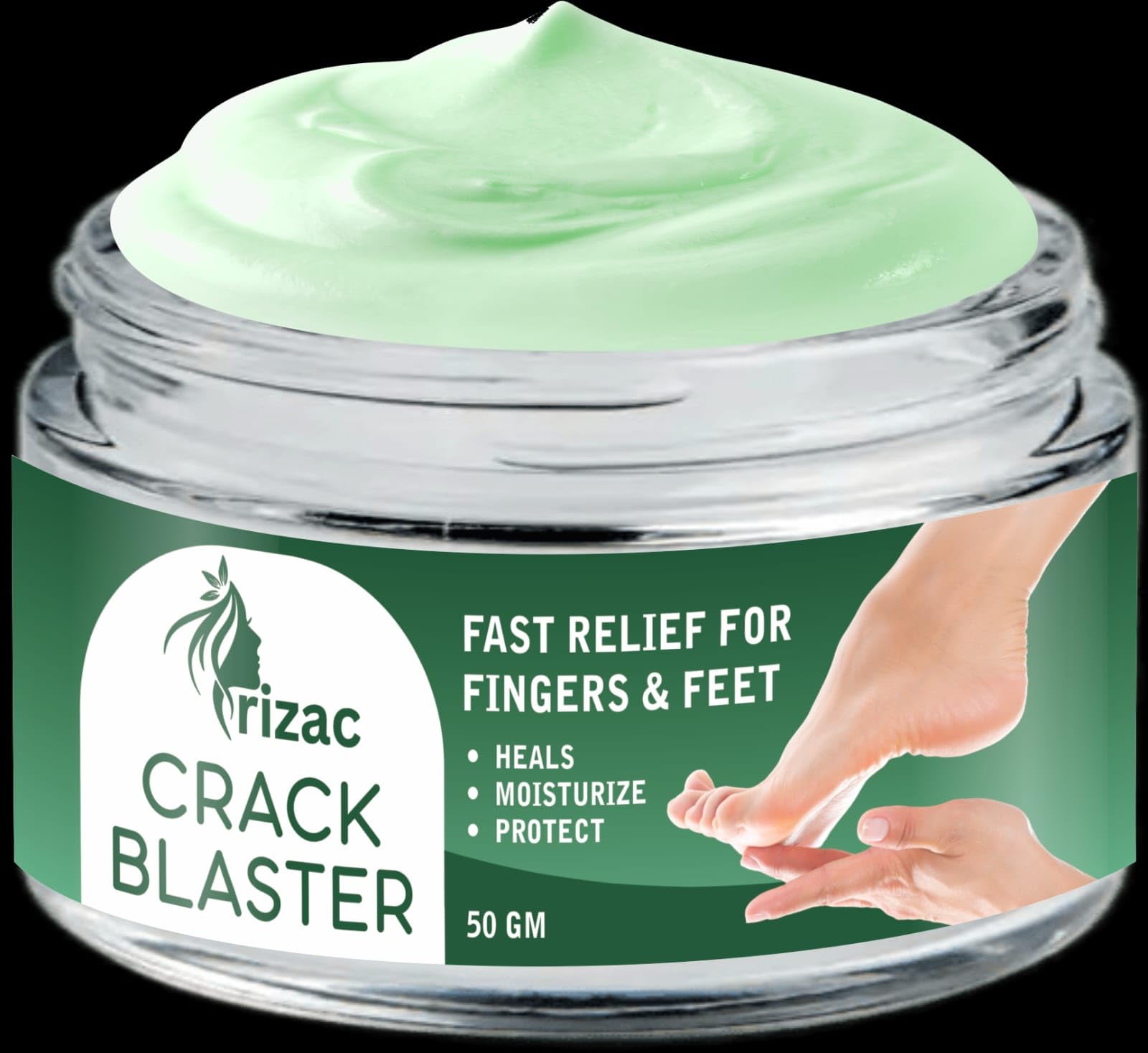 Crack Blaster Cream for Cracked Heels, Fingers & Feet | Heals, Moisturizes & Protects | 50gm-image-49