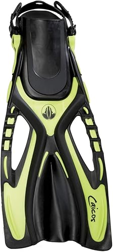 Miniatura 4 de AKONA Caicos - Aletas ajustables para esnórquel y natación de hoja corta Azul