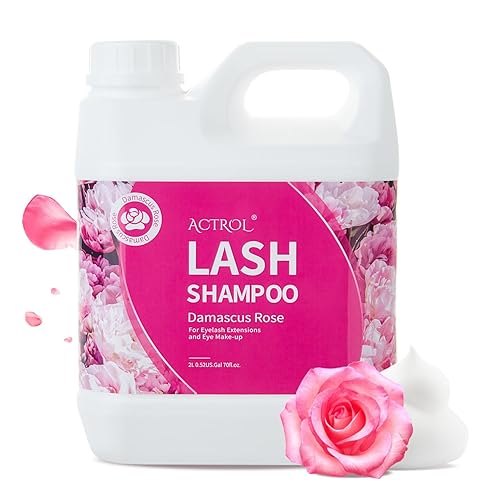 Miniatura 66 de Limpiador de extensiones de pestañas Aloe 1L Natural Lash Extension Shampoo Professional Eyelid Foaming Cleanser Parabenos & Sulfate Free