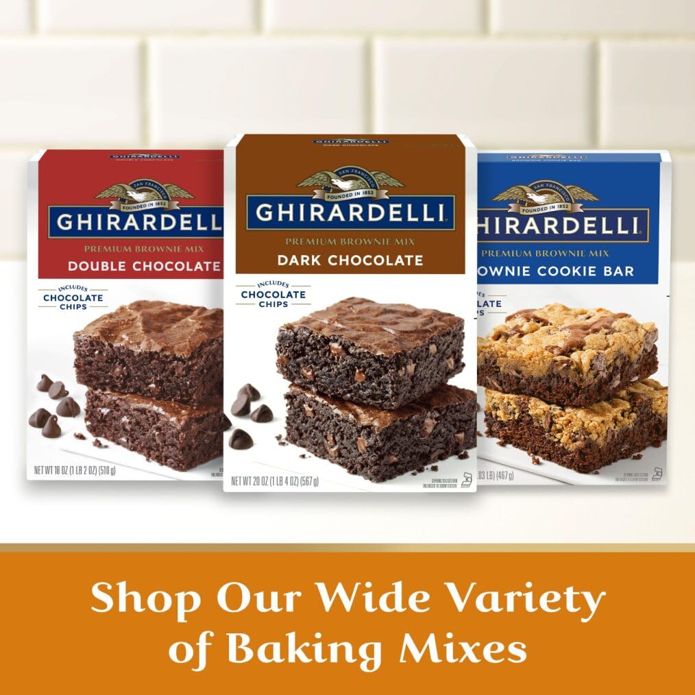 Ghiradelli Turtle Brownie Mix 18.5 oz