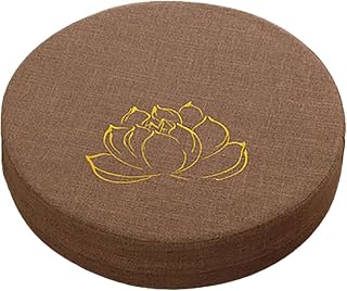 Colcolo Meditation Cushion Traditional Washable for Women Men Tibetan Meditation Pillow Floor Pillow for Outdoor Meditation Office Living Room Yoga, 40cmx6cm