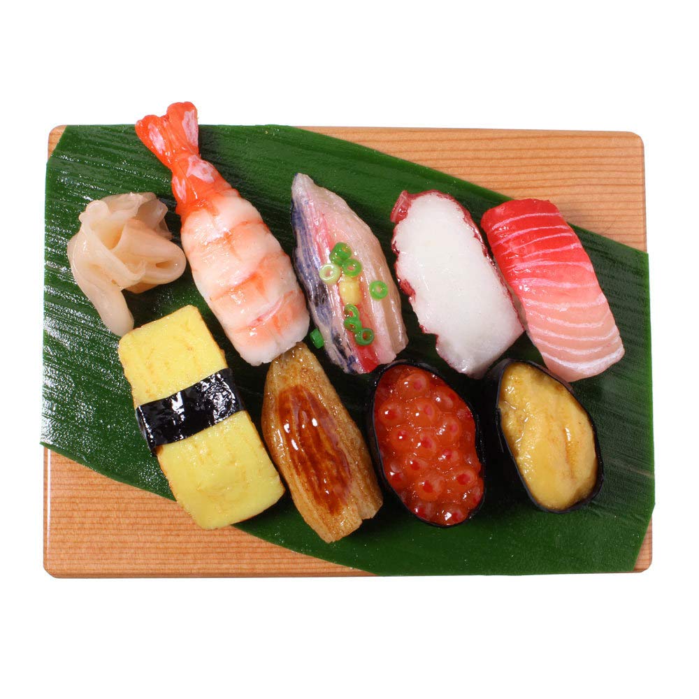 Amazon.co.jp: 食品サンプル屋さんのマグネット（特上寿司）【食品 