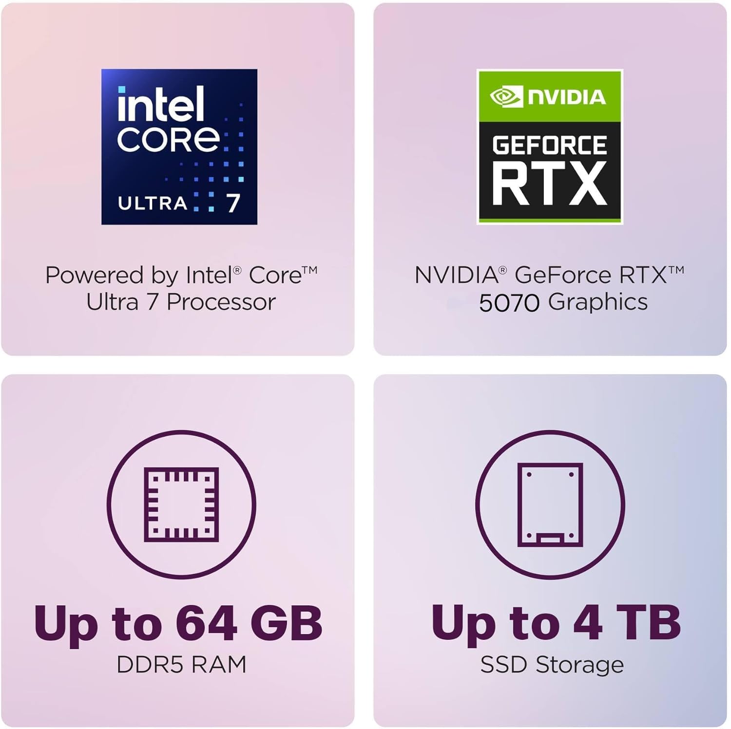 Lenovo Legion Tower 5i Gen 10 Gaming Desktop PC, Intel Core Ultra 7 265F, NVIDIA GeForce RTX 5070 16GB GDDR7, 32 GB DDR5 5600MHz, 2 TB SSD, Windows 11 Pro, 3 Months of PC GamePass, Accessories 4 612Vpyv1ePL. AC SL1500