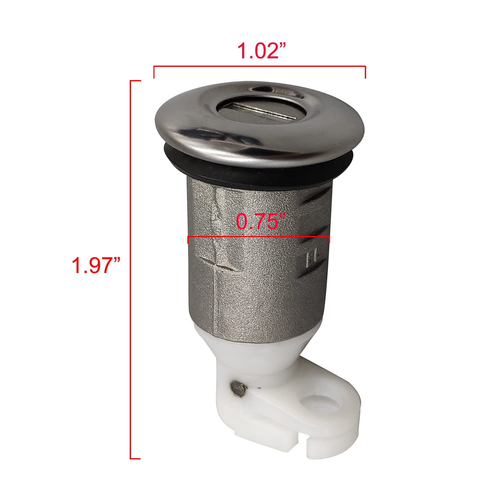 Amazon.com: AUTQVA GY6 50cc Ignition Switch Saddle Lock Set