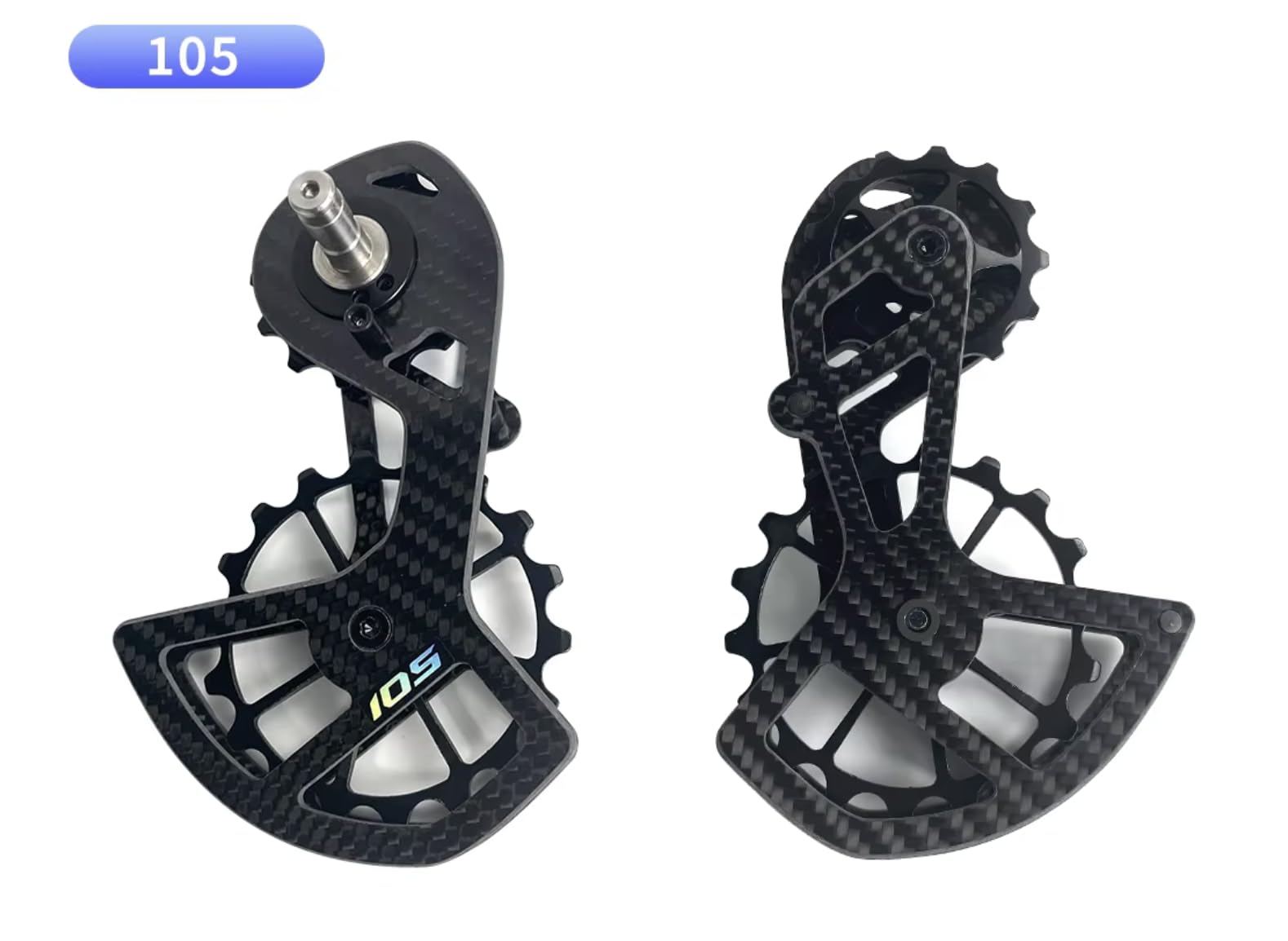 RYET カーボンビッグプーリー 105用 Amazon.co.jp: L-Twoo 105用 R7000 シリーズ R7100 / R7150 カーボン