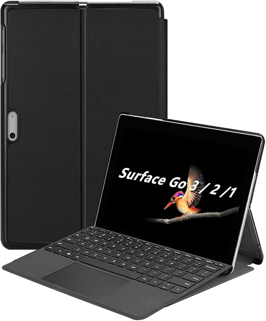 Universelle Tablet-Hülle Für Surface Go – Mit Ständer, Totenkopfrose Design