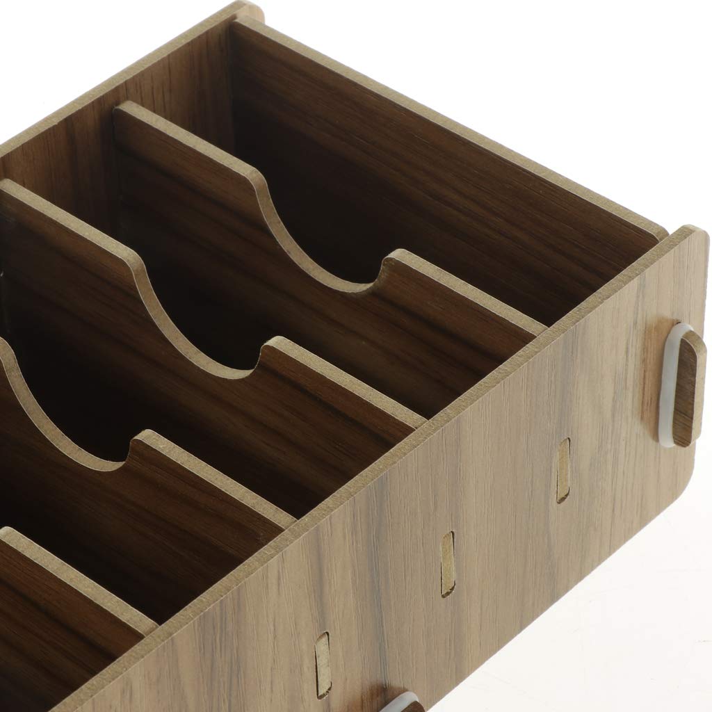 3X 9 Divisori per Scheda in Ufficio Organizer da Scrivania