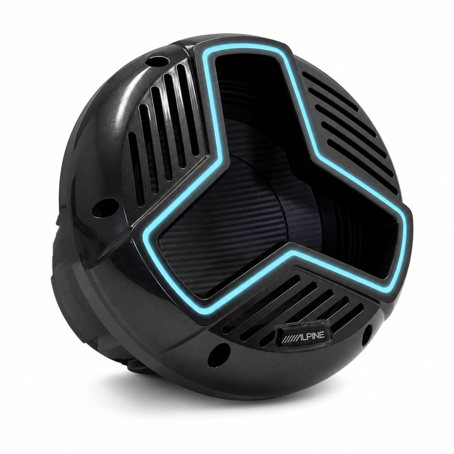 Marine 10" Subwoofer Infinite Baffle (Black) by Alpine – Model MRN-W10S4-IB-LB