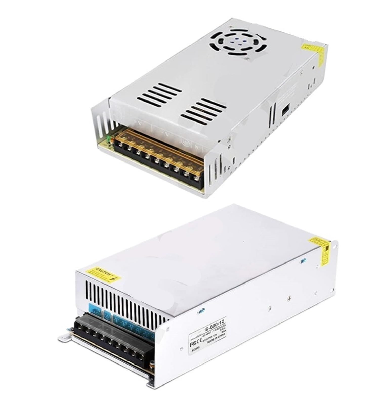 TSCFHGQI 1pcs power supply 12V 24V 36V 48V 360W 400W 480W 600W 720W 800W 1000W 1200W Switching Power Supply Transformer AC DC(48V,600W)