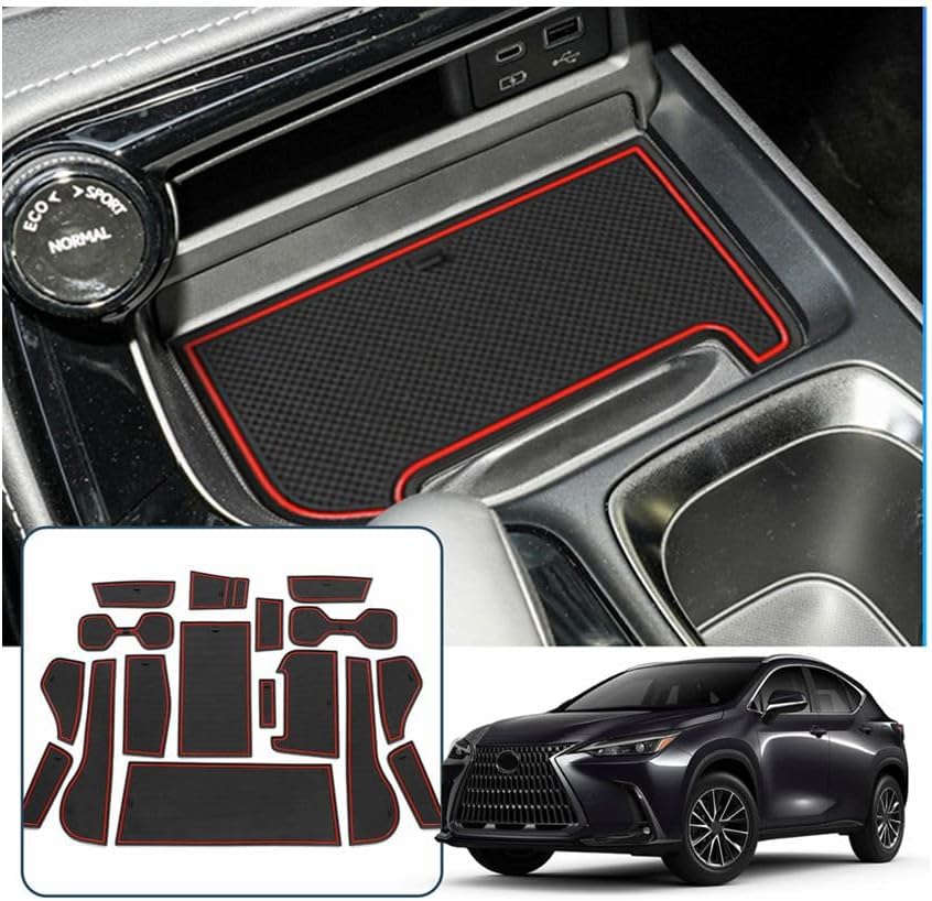 Sunsdrew Floor Mats for 2022 2023 2024 Lexus NX All Weather