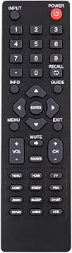 DX-RC02A-12 Replacement Remote fit for Dynex TV DX-32L100A13 DX-15E220A12