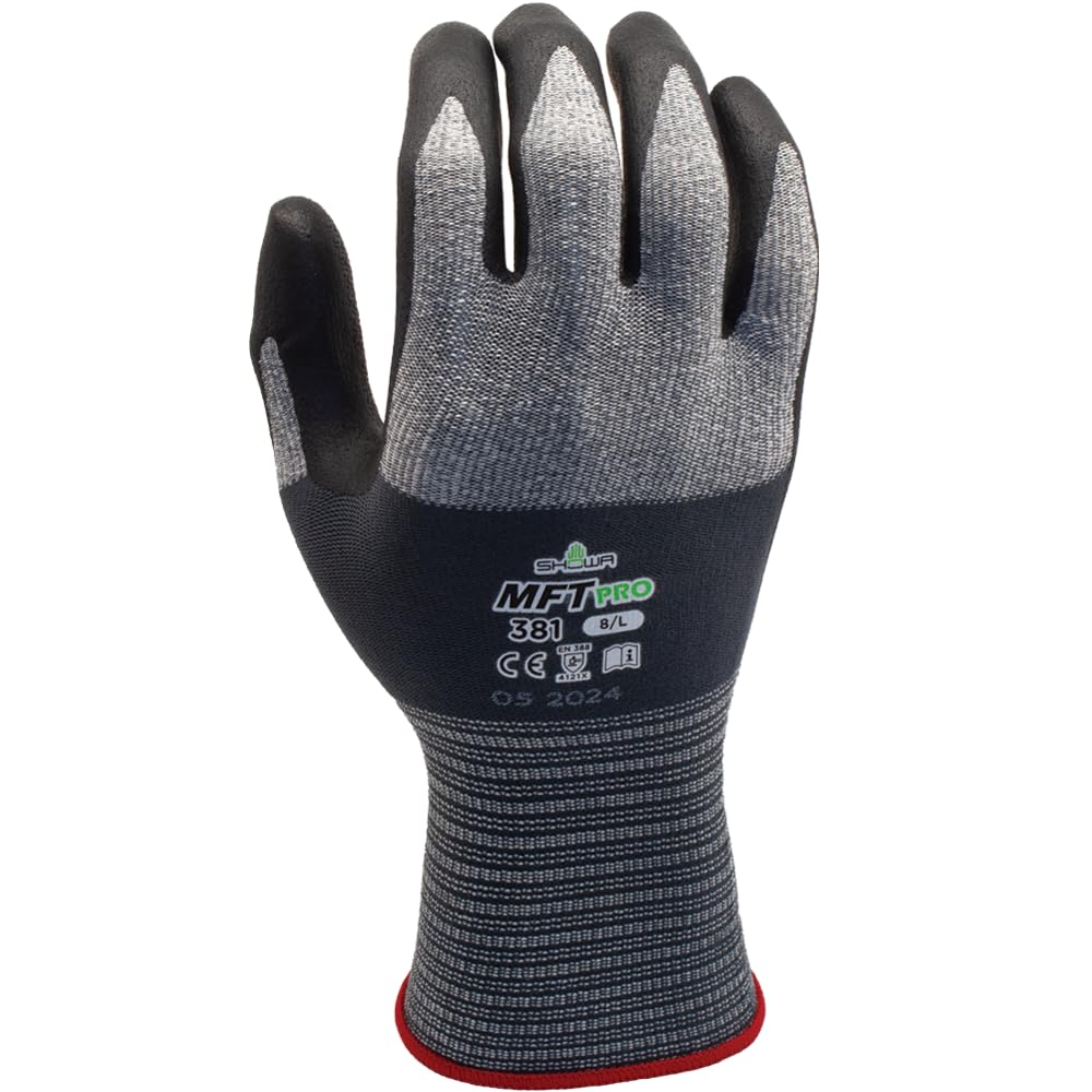 Foam Nitrile Palm Coated General Purpose Work Glove with Microfiber Liner