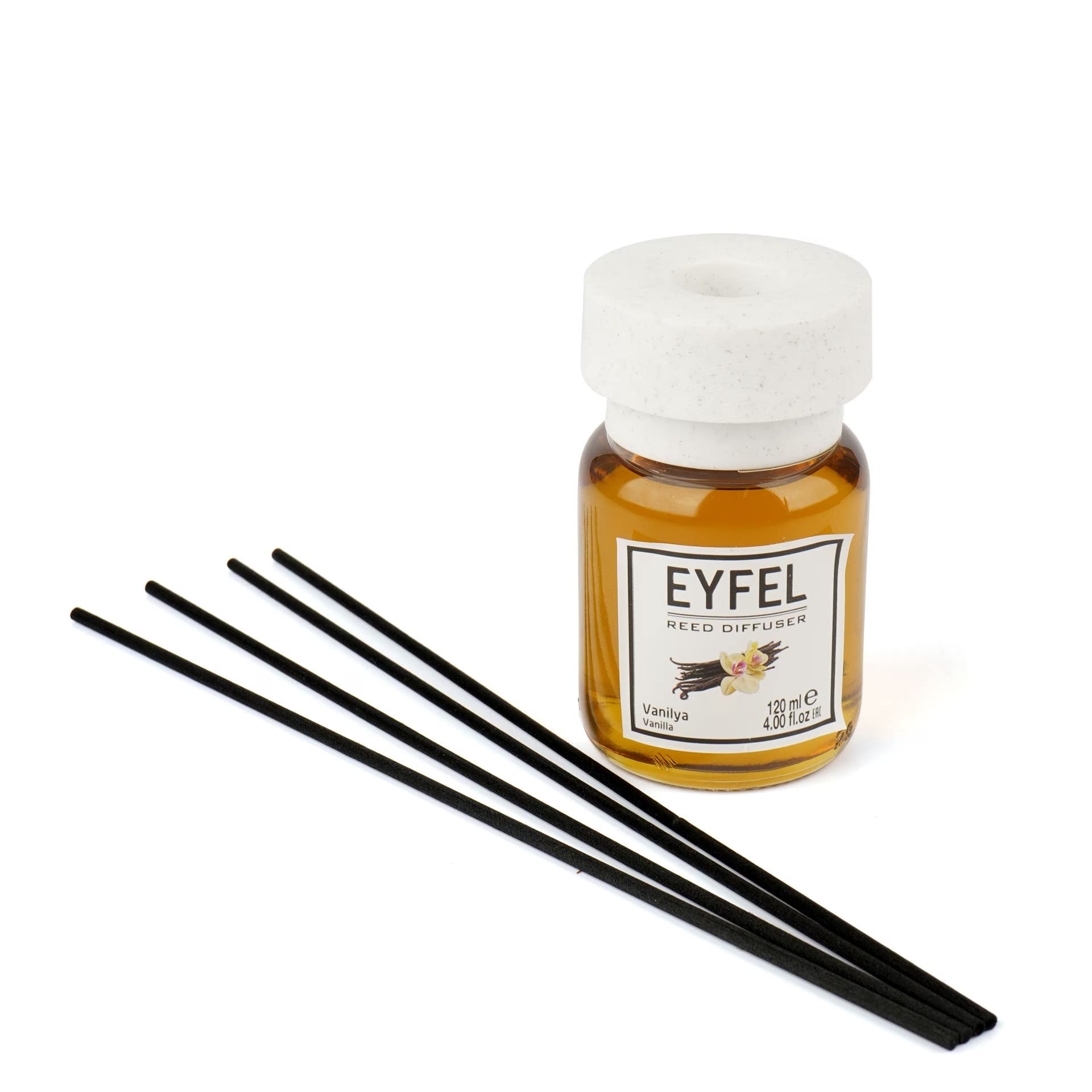 EyFel Reed Diffuser Vanilla Perfume Aroma Home Fragrance- 120ml