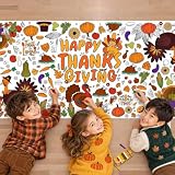 Thanksgiving Giant Coloring Poster/Tablecloth