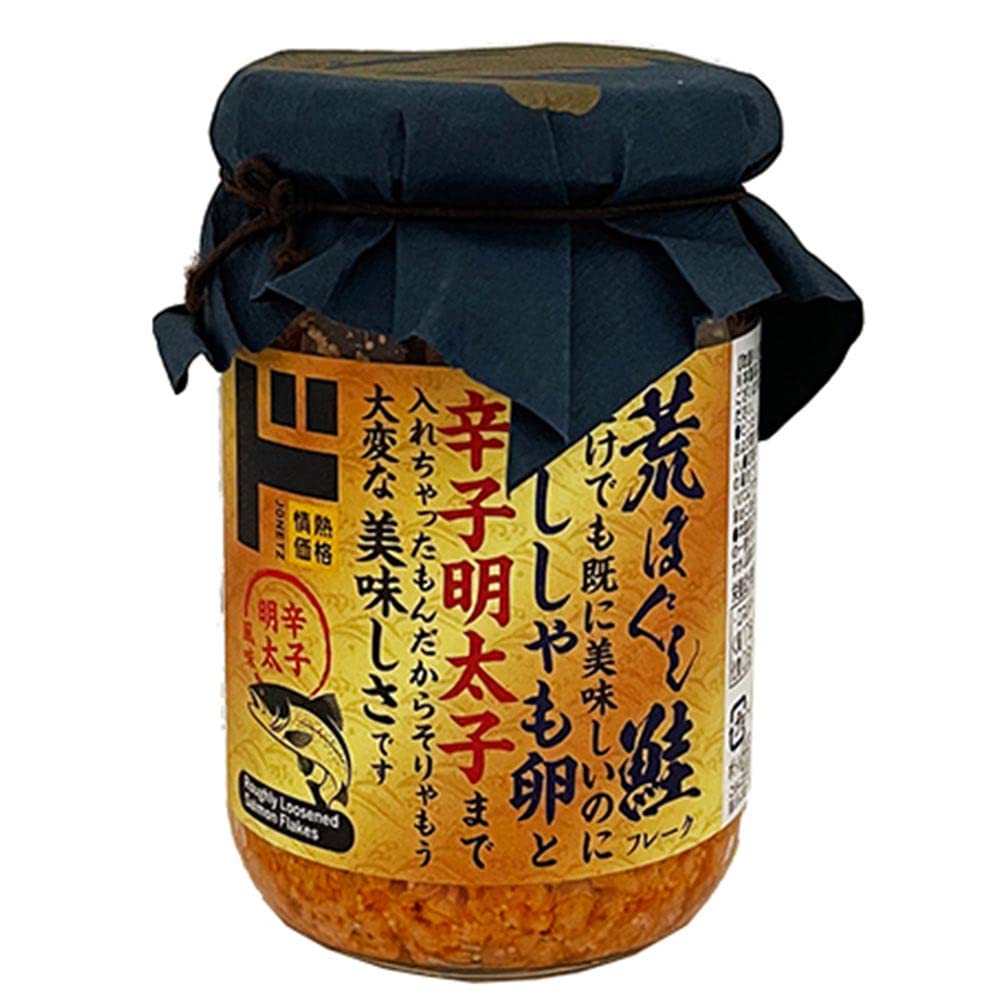 Amazon.co.jp: 荒ほぐし鮭フレーク 辛子明太風味 ドンキホーテ 140g×1