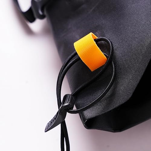 Miniatura 4 de Mochila impermeable, bolsa seca para actividades acuáticas, canotaje, kayak, paddle boarding, NegroAmarillo, Impermeable