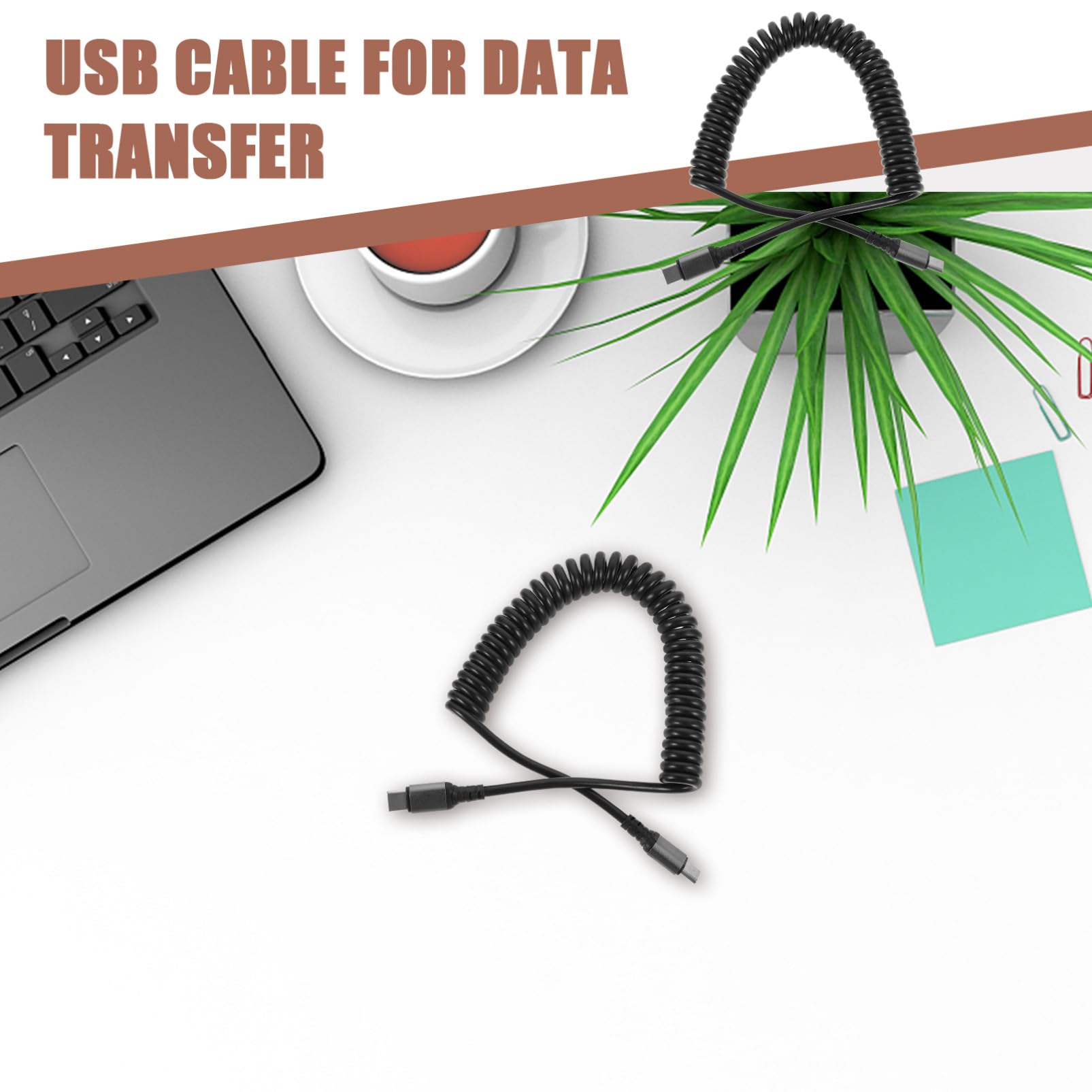 10 Piezas Cable Usb-c de Carga Rápida con Diseño Extensible para Sincronización y Carga Compatible con Dispositivos Type-c Pack de Unidades