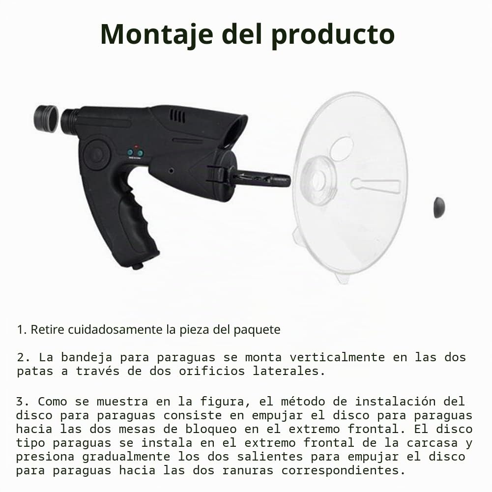 Micrófono Direccional Parabólico, Monocular 8X Para Escuchar Pájaros, Telescópico Con Alcance de 100 Metros