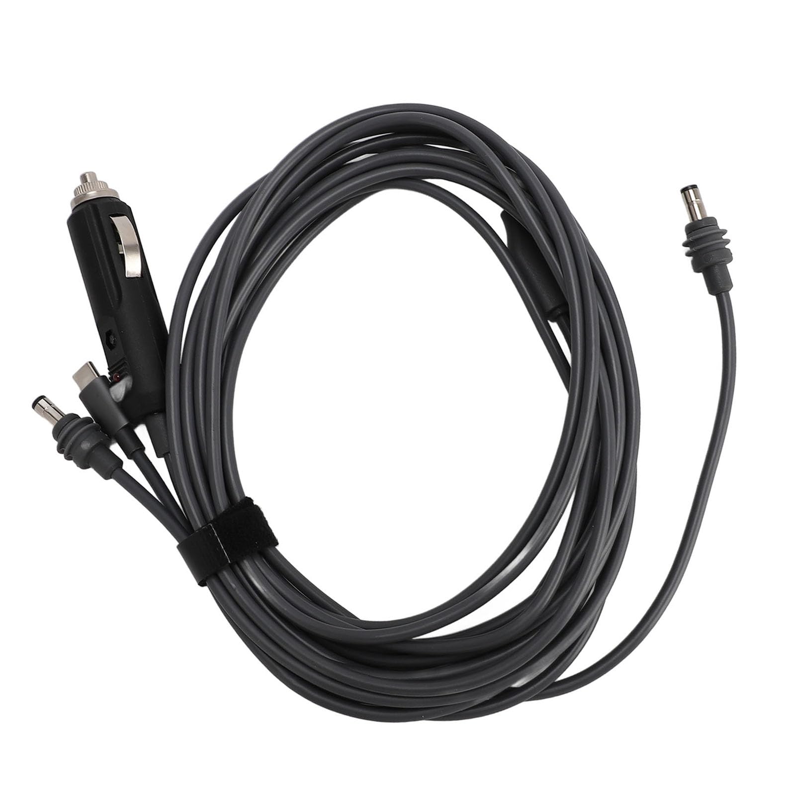 Cable de Alimentación CC Satelital, Cargador de Coche 3 en 1 de