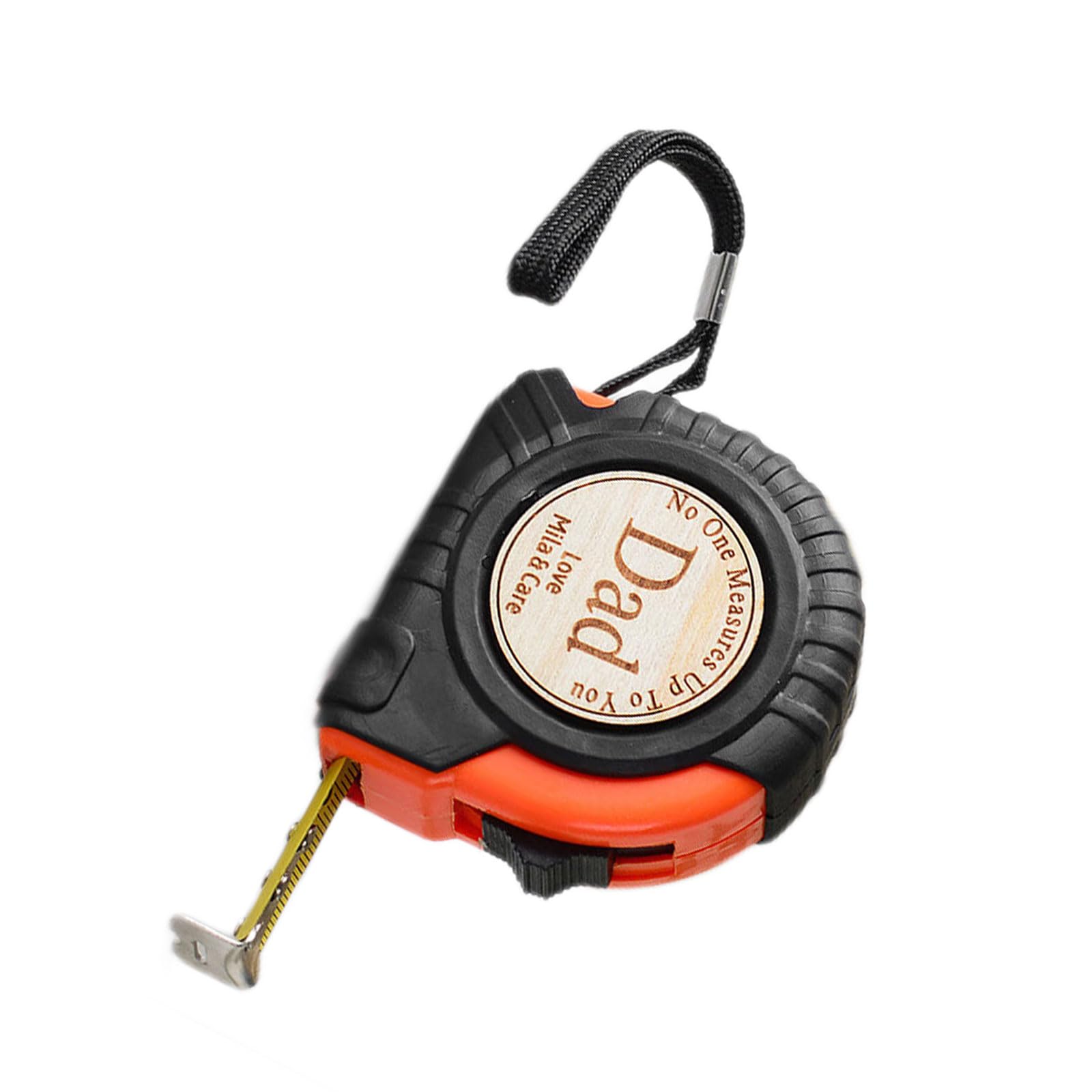 Retractable Measuring Tape Engraved Tape Measure Woodworker Carpenter Measurement Tool Measure Birthday Gift Portable Retractable
