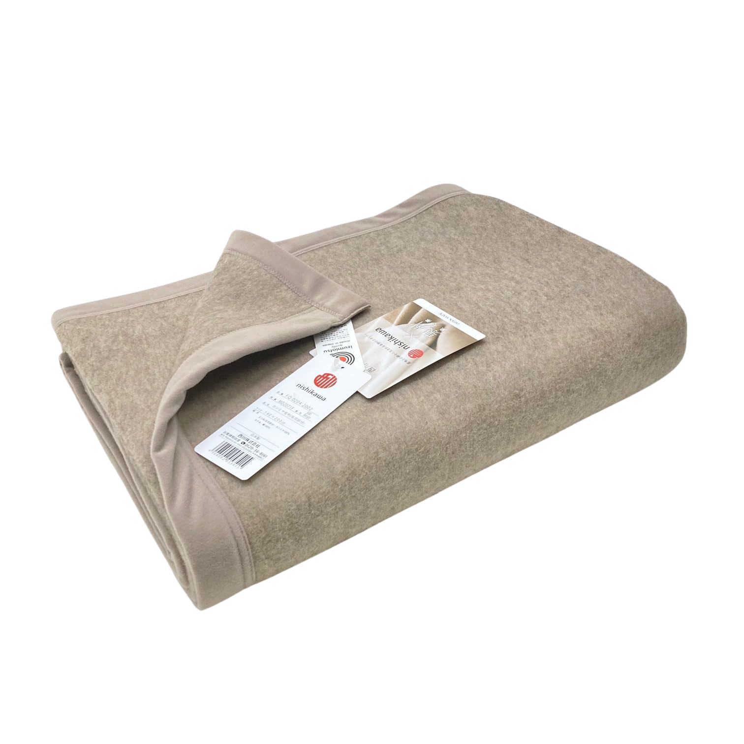 京都西川　カシミヤ100%毛布 シングル　日本製 Amazon｜カシミヤ毛布 西川 シングル カシミア 日本製 タテ糸綿100