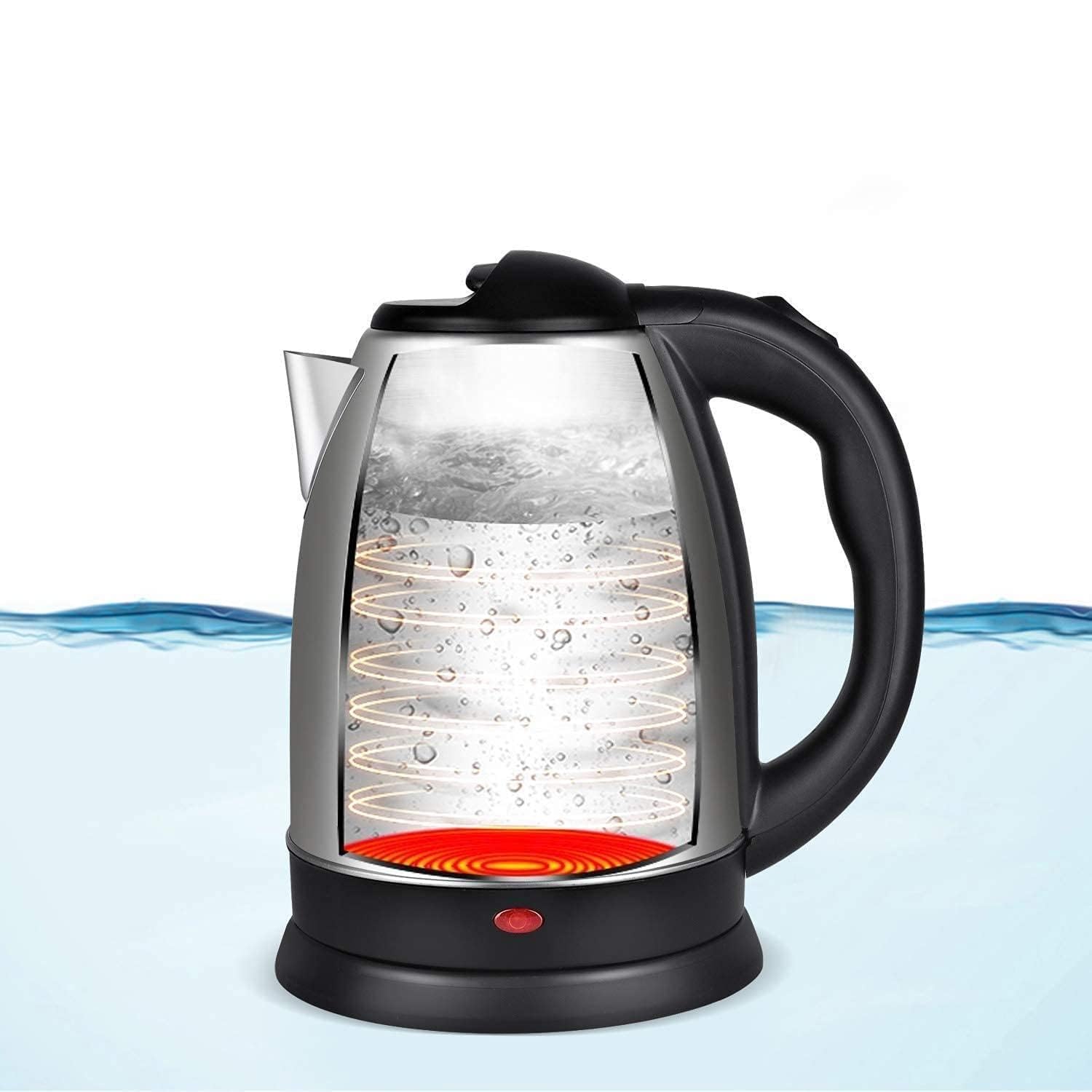 Case Plus 3 in 1 Combo Set Stainless Steel Electric Kettle, Vacuum Flask & 2 Travel Cups | Fast Boiling Kettle for Tea, Coffee, Hot Water | Portable Hot Flask Set for Home, Office & Travel Use-image-47