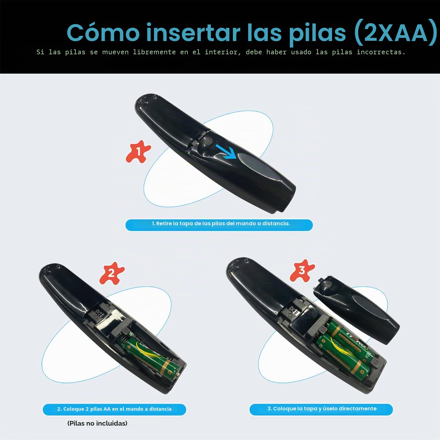Mando a distancia universal retroiluminado para LG Smart TV Magic Remote compatible con todos los modelos de LG TV (sin función de voz, sin función de puntero)