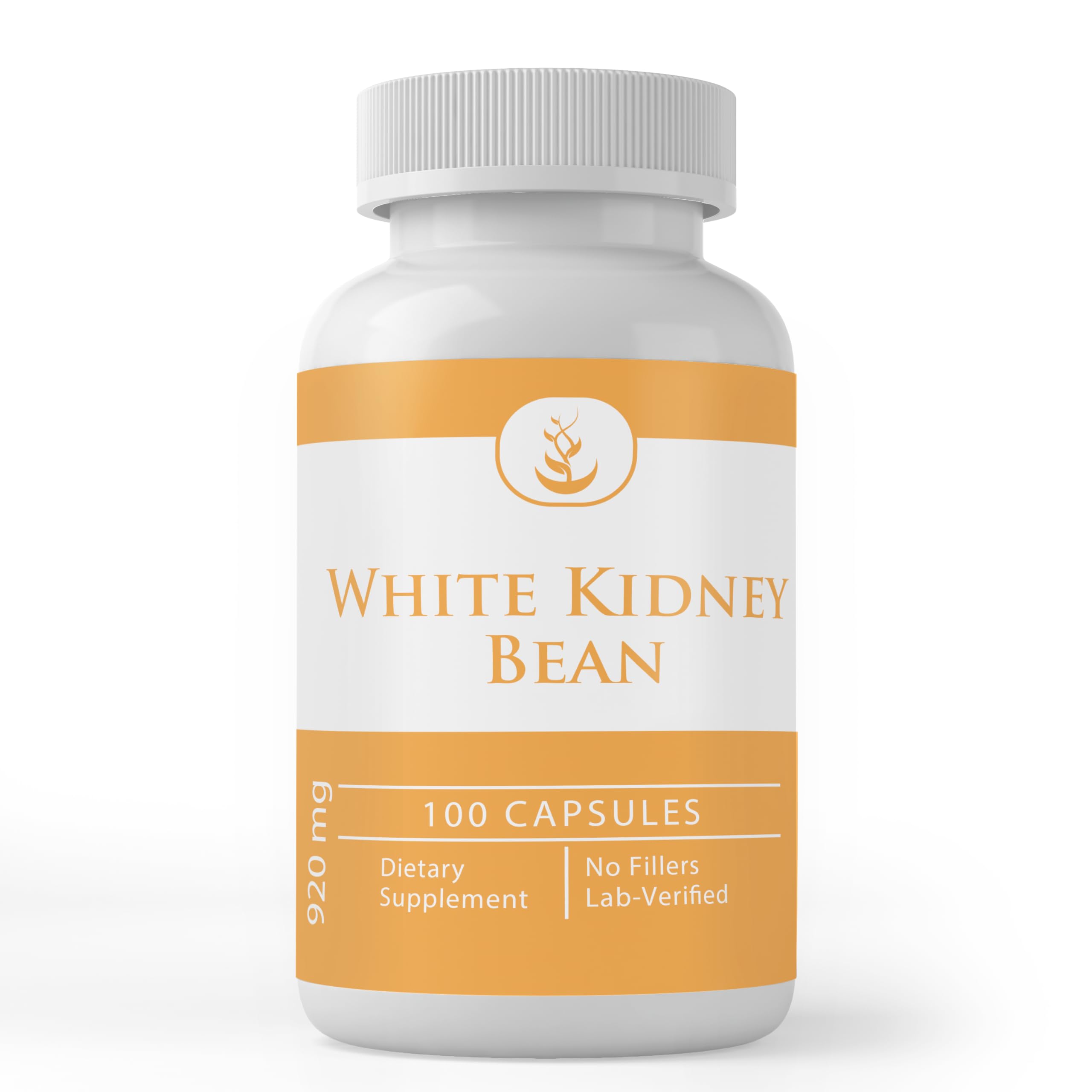 Pure Original Ingredients White Kidney Bean, (100 Capsules) Always Pure, No Additives Or Fillers, Lab Verified 100 Count (Pack of 1)