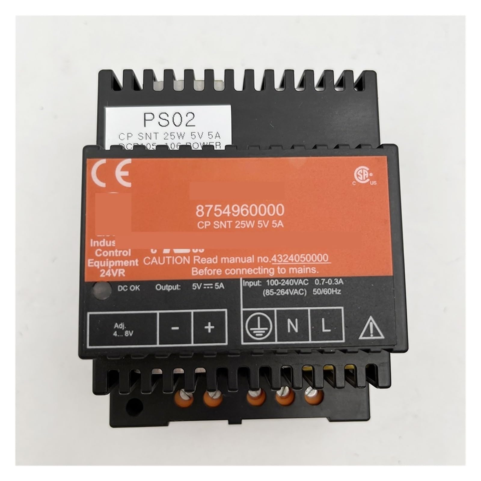 8754960000 CP SNT25W 5V 5A AC-DC Original Switching Power
