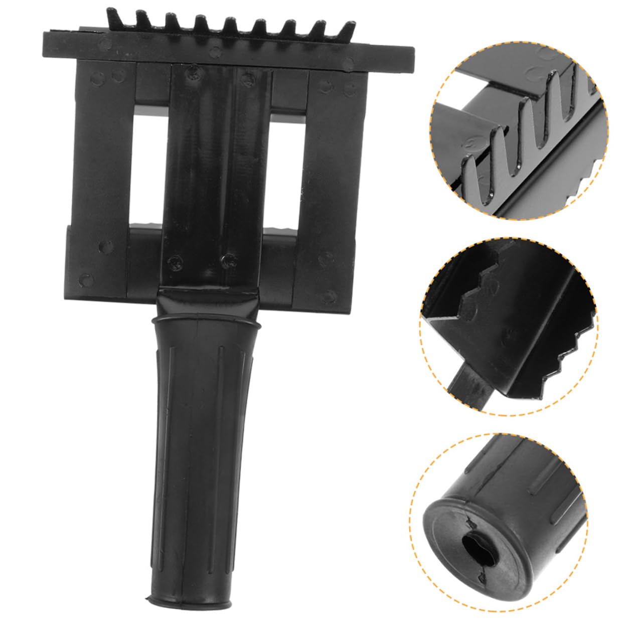 Peine de Caballo de Metal para Limpieza y Pelo Suelto, 2 Piezas