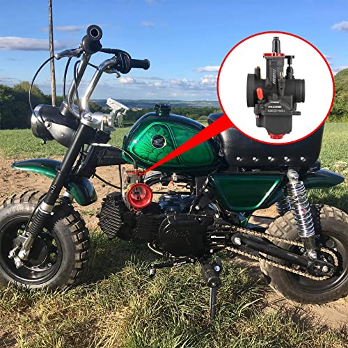 Image of NIBBI Carburetor PWK24 fit Motorcycle Engine with 24mm Carb Jets for DirtBike MiniBike Pit Bike GY6 ATV