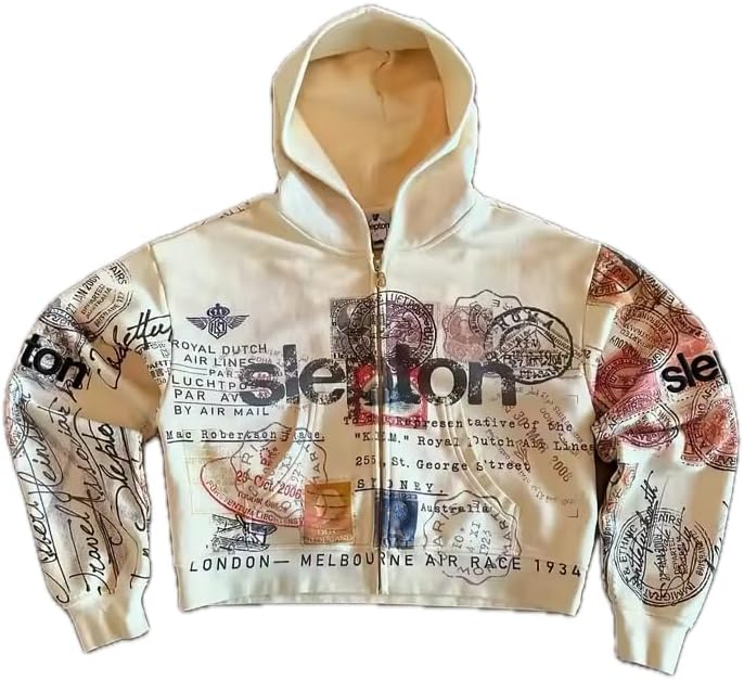 Slepton Air Mail Archive Zip Jacket