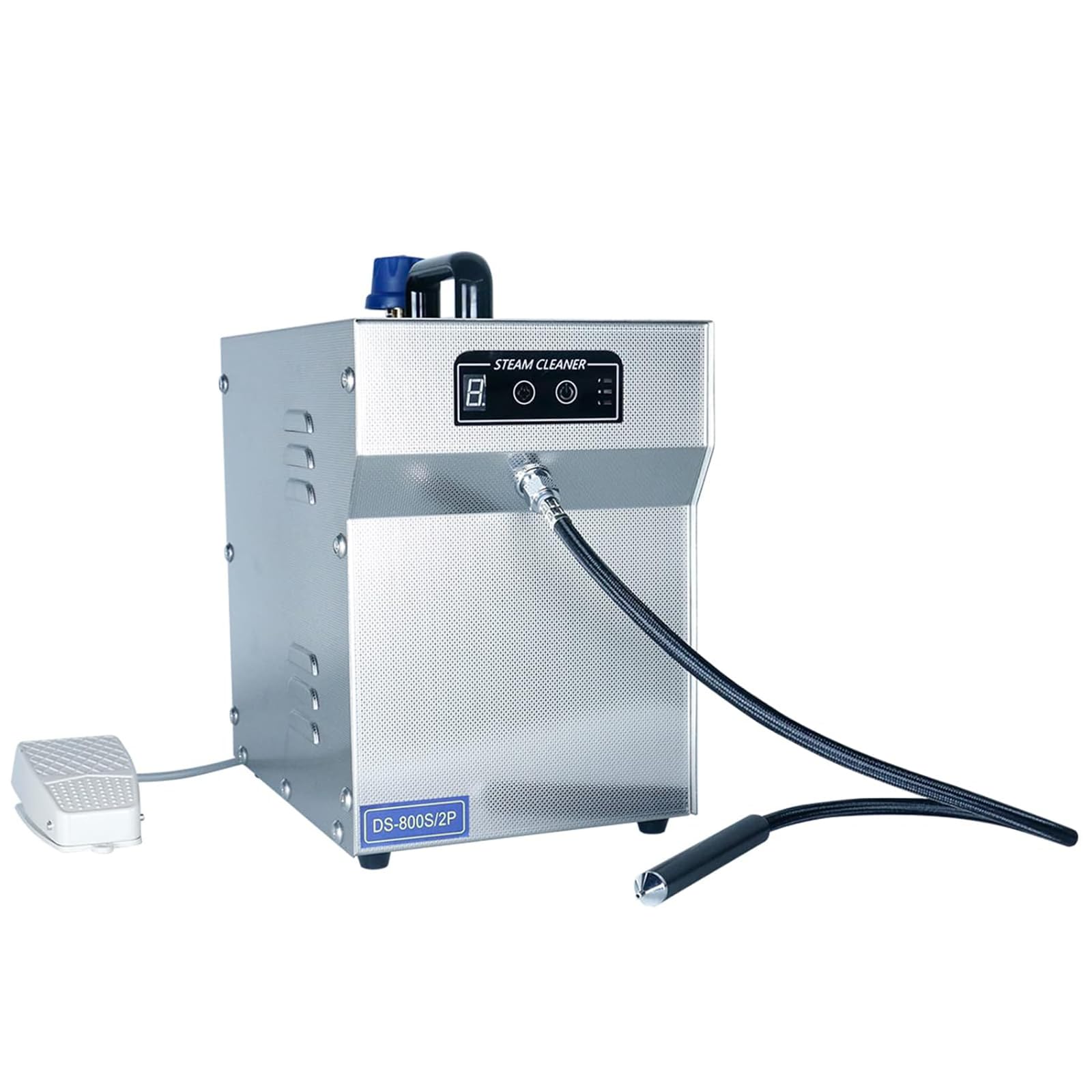 Jewellery Steam Cleaner Machine High Pressure Steamer with Digital Display Control Panel 2-5kg Steam Pressure Adjustable Fixed Nozzle