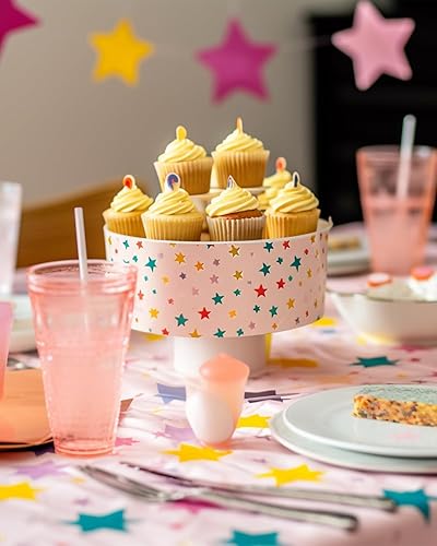 Miniatura 7 de qiqee 600 forros para magdalenas, color blanco, de grado alimenticio, papel para hornear, sin olores (tamaño pequeño)