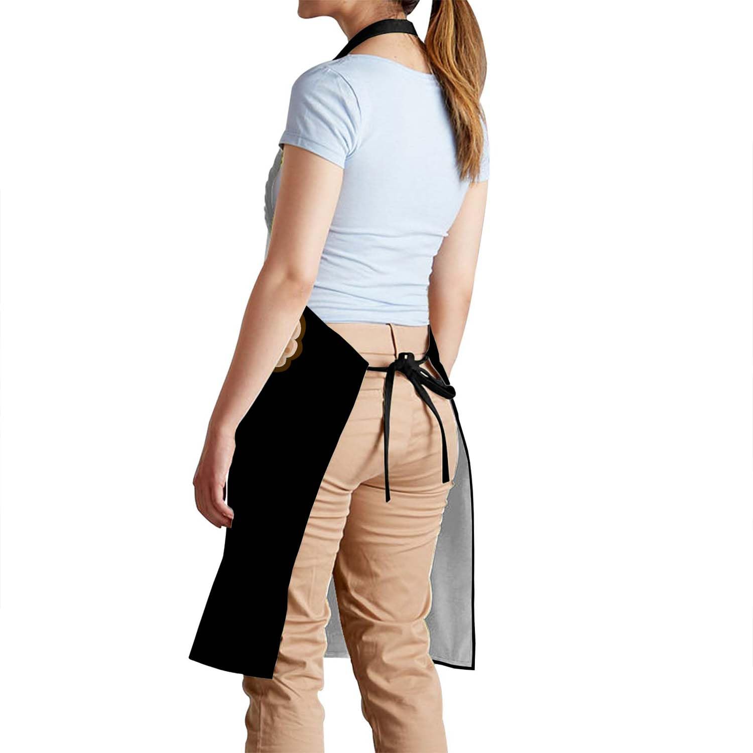 Smooffly Funny Hot Dog Apron Adjustable Bib Chef Aprons Cooking Apron Unisex Women Men Aprons Perfect for Home Kitchen Baking - Image 3