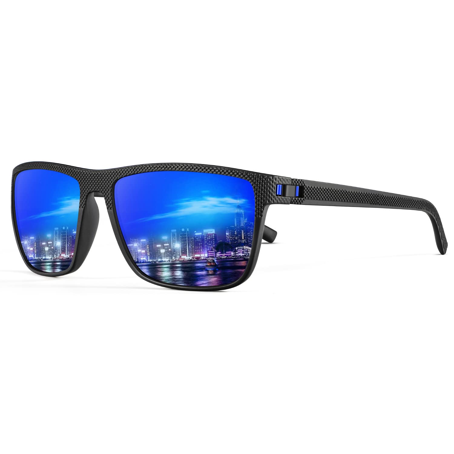 HENGOSEN Sonnenbrille für Männer, Polarisierte Sonnenbrille