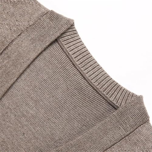 Men's Thickened Casual Sleeveless Sweater Autumn And Winter Warm Men's Cardigan Vest3