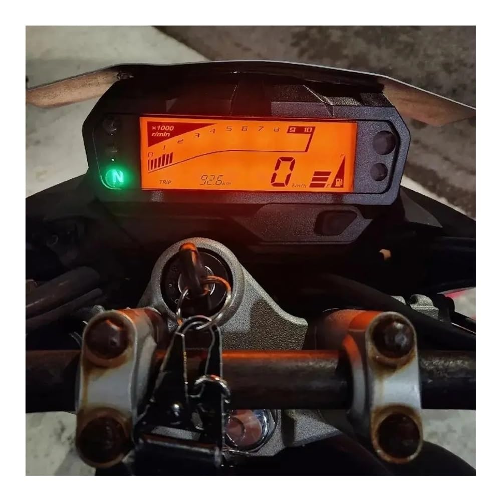Tachimetro Moto Moto Tachimetro Digitale Tester Contagiri Rpm Gauge di Montaggio Per Fazer FZ 2.0 16 FZ16 Per FZ-S V2