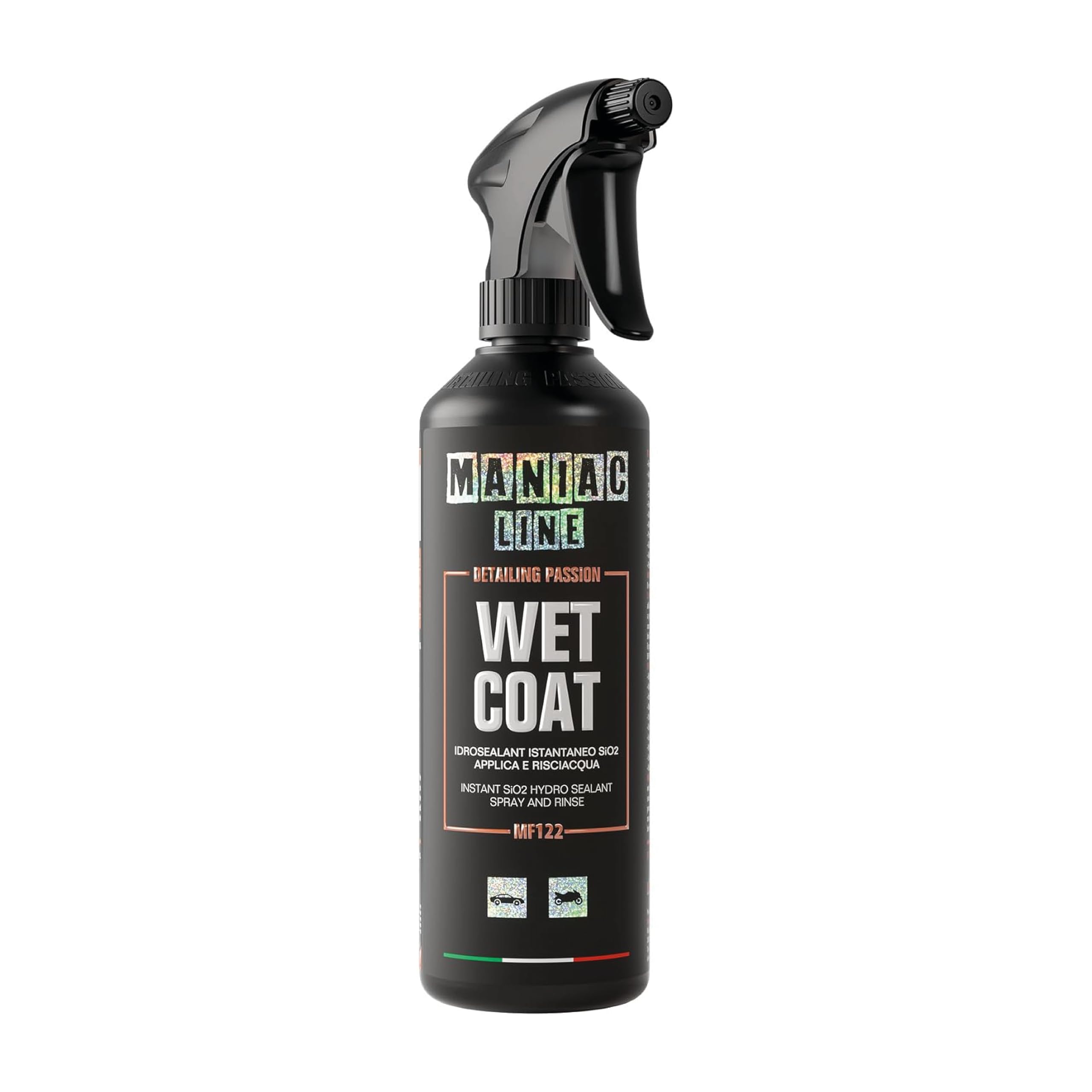 Ma-Fra, Maniac Line - WET COAT 500 ml: Hydrofobowy spray i płyn do spłukiwania